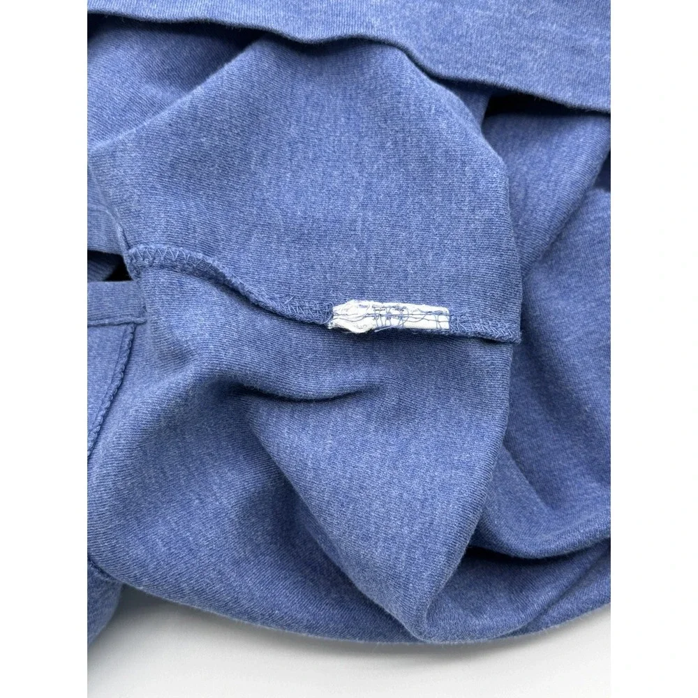 Polo Ralph Lauren Men's Blue Heathered Short Sleeve Polo Shirt Size L
